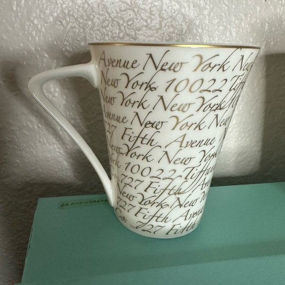 NIB Tiffany and Co. New York notes mugs-set of 2.SUPER RARE! - Picture 7 of 8